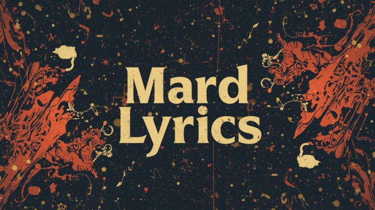 Mard Lyrics
