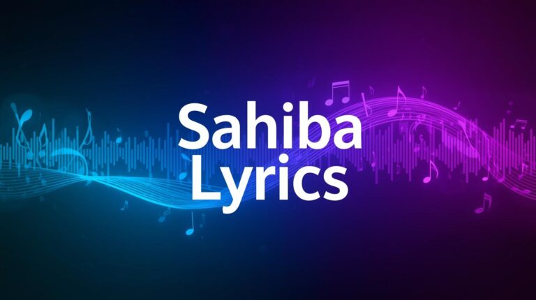 Sahiba Lyrics